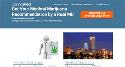 Desktop Screenshot of cannamed.com